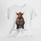 Highland Bull Taking Care of Business T-Shirt , Even Highland Cattle Gotta Go T-Shirt , The Throne Reader: A Bull's Business T-Shirt .