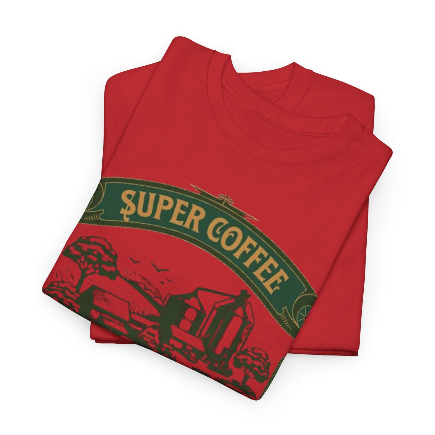 Super Coffee Farm Tee - Best Quality Natural Products, Vintage Coffee Farm - Super Coffee Beans Village, Organic Coffee Farm T-Shirt.