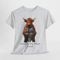 Highland Bull Taking Care of Business T-Shirt , Even Highland Cattle Gotta Go T-Shirt , The Throne Reader: A Bull's Business T-Shirt .