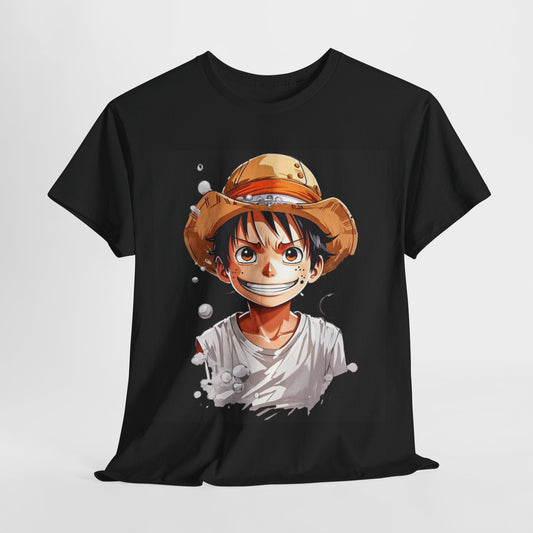 Epic Adventure: Luffy Gear T-Shirt, Straw Hat Power. Luffy Gear Graphic Tee, Gear Fourth Luffy. Anime Legend Tee