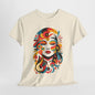 Woman Power: Face On, Undeniable Strength Woman's Face T-Shirt,She's Got This Confident Woman Tee