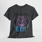 Bulldog Gym: Strong and Steady Fitness Tee, Pumped Bulldog, Gym Workout Graphic T-Shirt, Bulldog Strength.Fitness Motivation Tee