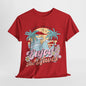 Graphic Surf T-Shirt - Life's a Beach, Enjoy the Waves, Beach Vibes Graphic Tee  Enjoy the Waves, Retro Surf Style T-Shirt - Life's a Beach.