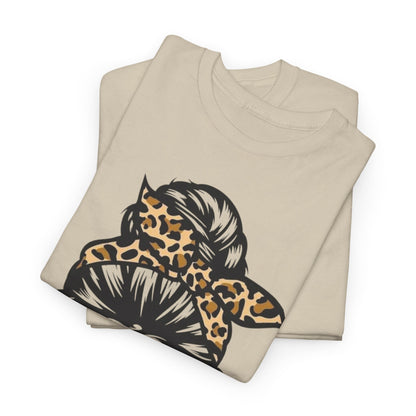 Rocking Mom Life, Sun's Out, Mom's Out. Sunglasses and Headband Tee, Glam Mom on the Go Leopard Print Mom Life Tee