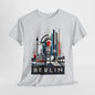 Berlin Cityscape Art Tee - Embrace Urban Elegance" "Explore Berlin's Iconic Landmarks with Our Graphic Tee Modern Berlin Skyline T-Shirt