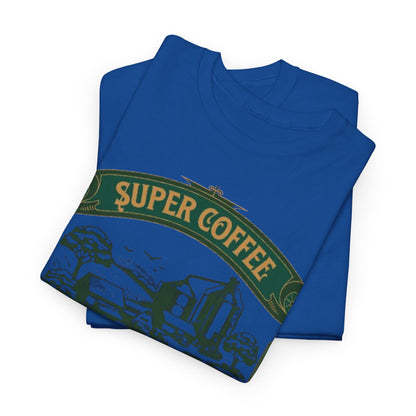 Super Coffee Farm Tee - Best Quality Natural Products, Vintage Coffee Farm - Super Coffee Beans Village, Organic Coffee Farm T-Shirt.