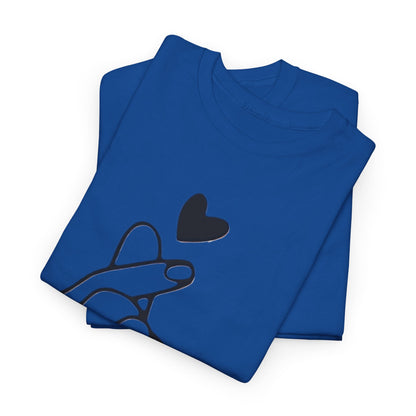 Hand Heart Love T-Shirt,Sending Love: Hand Heart Gesture Tee,Love Sign Language Tee .