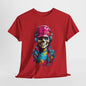 Skull T-Shirt, Music Lover Spooky Cool Shirt, Spooky T-Shirt, Retro T-Shirt, Vintage Tee, Headphone Shirt, Halloween Party Tee