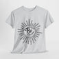 Be positive ,Empowerment Words Sunburst T-Shirt"Inspirational 'Be' Affirmations Tee"Positive Vibes Word Cloud T-Shirt