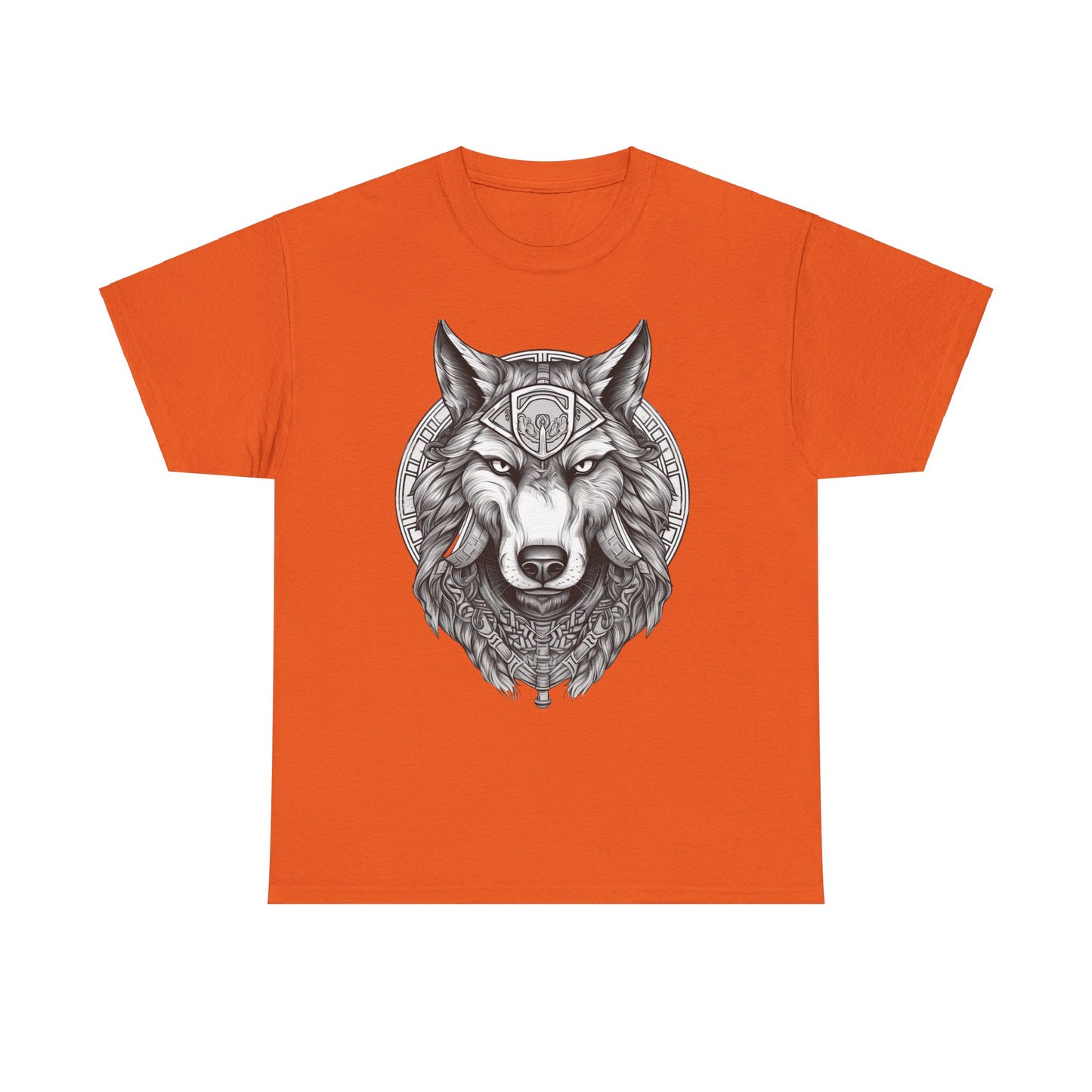 Galaxy Wolf: Howling at the Moon T-Shirt, Space Howler. Wolf in the Cosmos T-Shirt. Lone Wolf of the Stars Galactic Howl T-Shirt