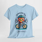 Heart on Wheels, Fun Fitness Cycling Tee, Fitness and Fun, Heart on a Bike T-Shirt, Healthy Heart Cycling, Fun and Fitness Tee.