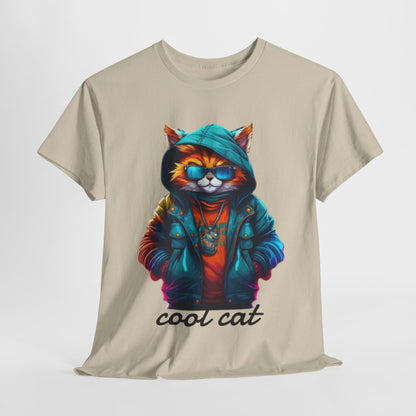 Cool Cat Graphic Tees, Street Style Feline: Cool Cat Photo T-Shirts, Trendy and Fun Cool Cat Graphic , Urban Cool Cat T-Shirt Collection.