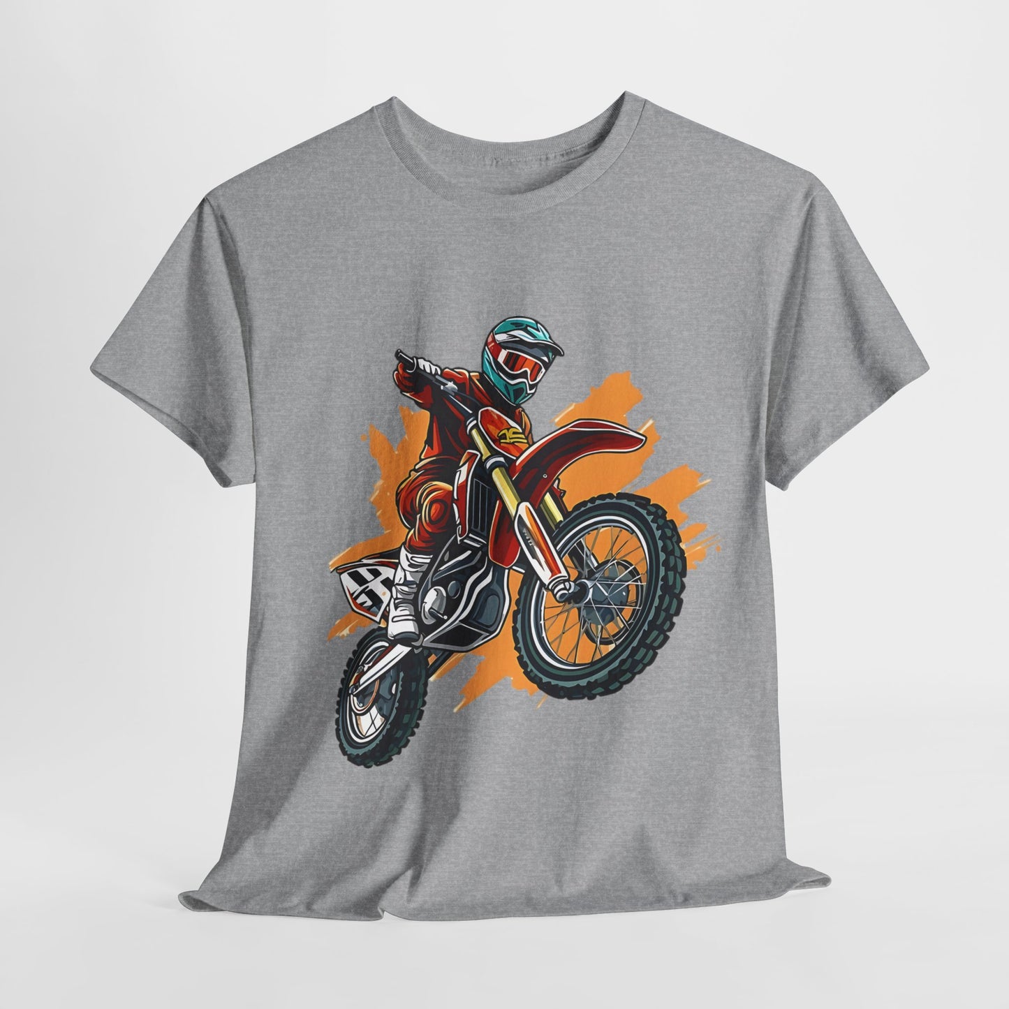 Ride Free: Motorcycle Graphic Cotton Tee Born to Ride Classic Motorcycle T-Shirt Motorcycle Madness Bold Graphic T-Shirt.