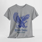 Crowned Eagle Majesty Tee, Royal Eagle Graphic T-Shirt, King of Eagles Design Tee