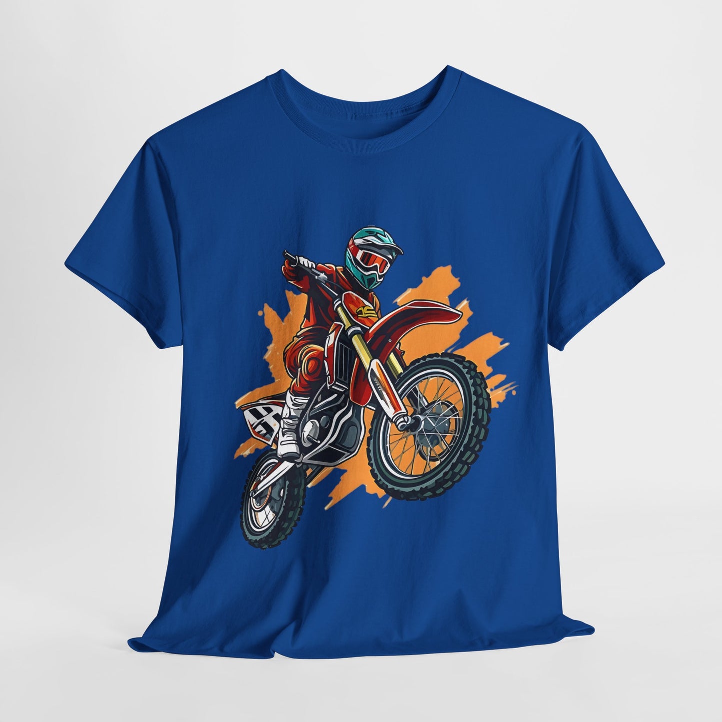 Ride Free: Motorcycle Graphic Cotton Tee Born to Ride Classic Motorcycle T-Shirt Motorcycle Madness Bold Graphic T-Shirt.