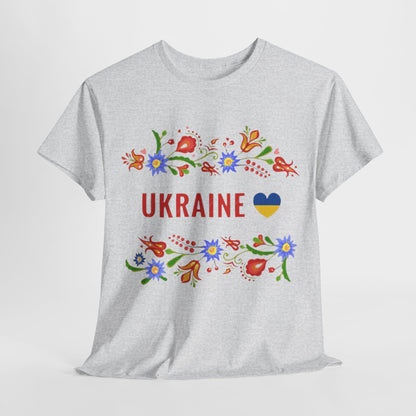 Glory to Ukraine, Ladies Soft 100%Cotton Slim-Fit T-shirt, Gift tee