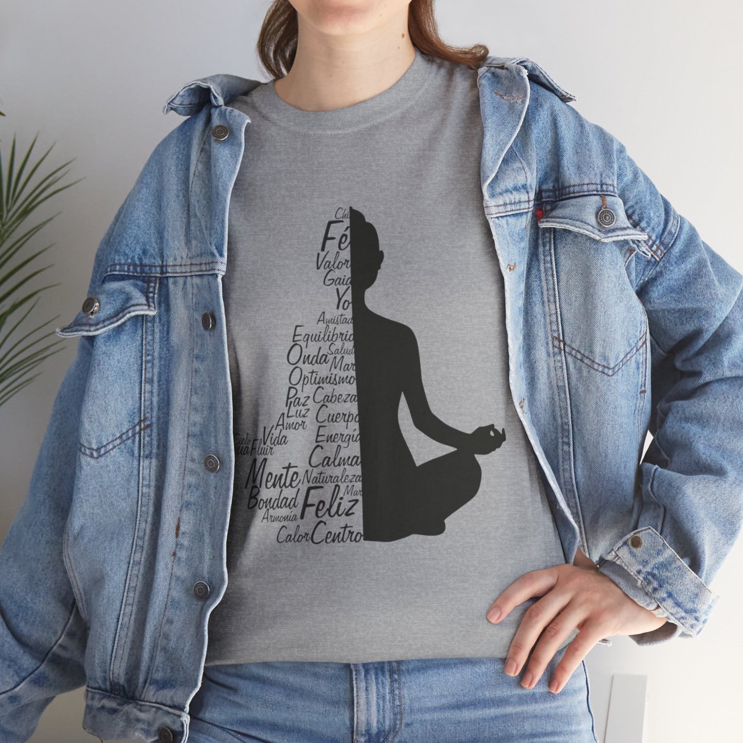 Inner Peace in Every Word T-shirt ,Balance Your Energy tee, Find Your Happy Center T-shirt , Gift t-shirt