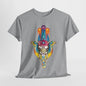 Hamsa Hand and Elephant Harmony T-Shirt, Lucky Charm Hamsa Hand and Elephant T-Shirt, World of Wonder Hamsa Hand and Elephant Journey T-Shirt